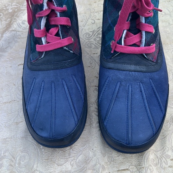 Cole Haan boots Air Rhone quilted boots men’s size 13 leather waterproof plaid‎ main image 7
